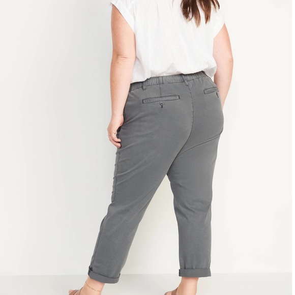 NWT OLD NAVY High-Waisted OGC Chino Pant Color: Panther - Picture 6 of 7